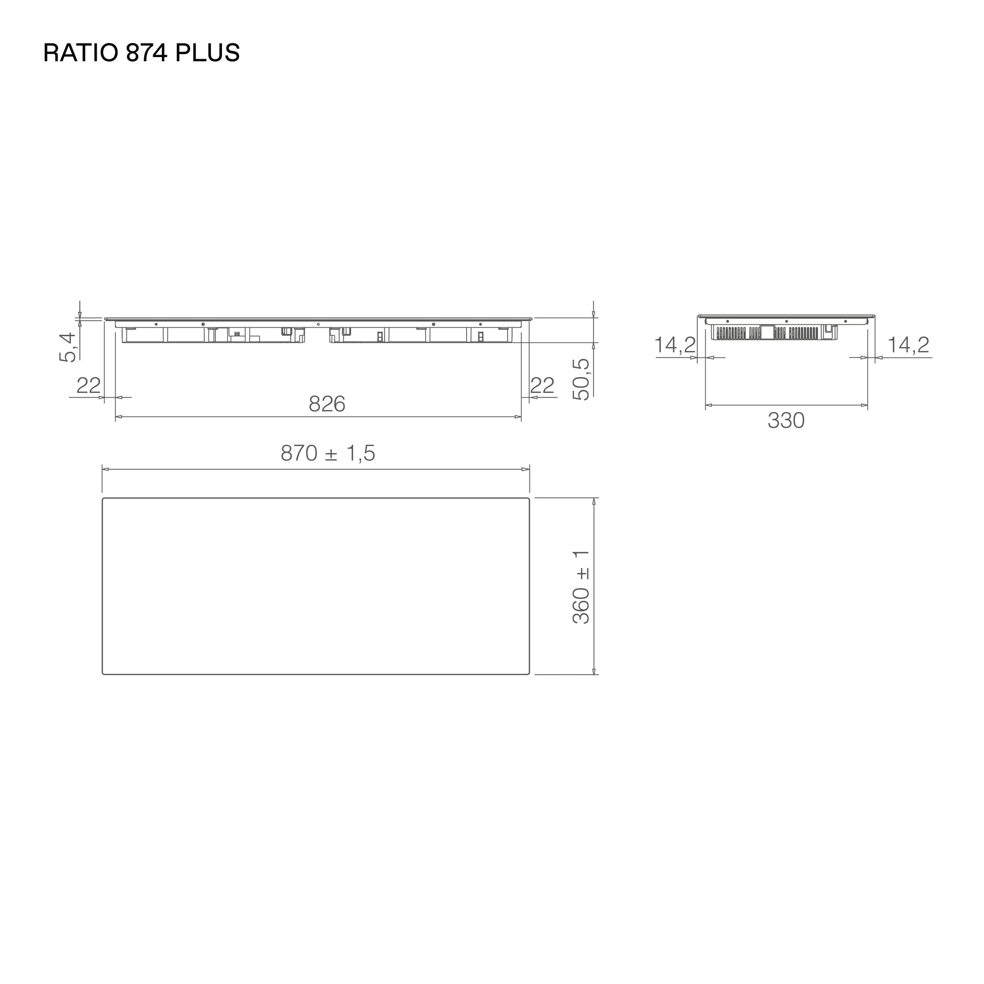 Ratio 874 Slim